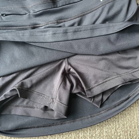 Fila Skort Pull On Size Medium Athleisure Black Golf Tennis Pickeball - Picture 6 of 8